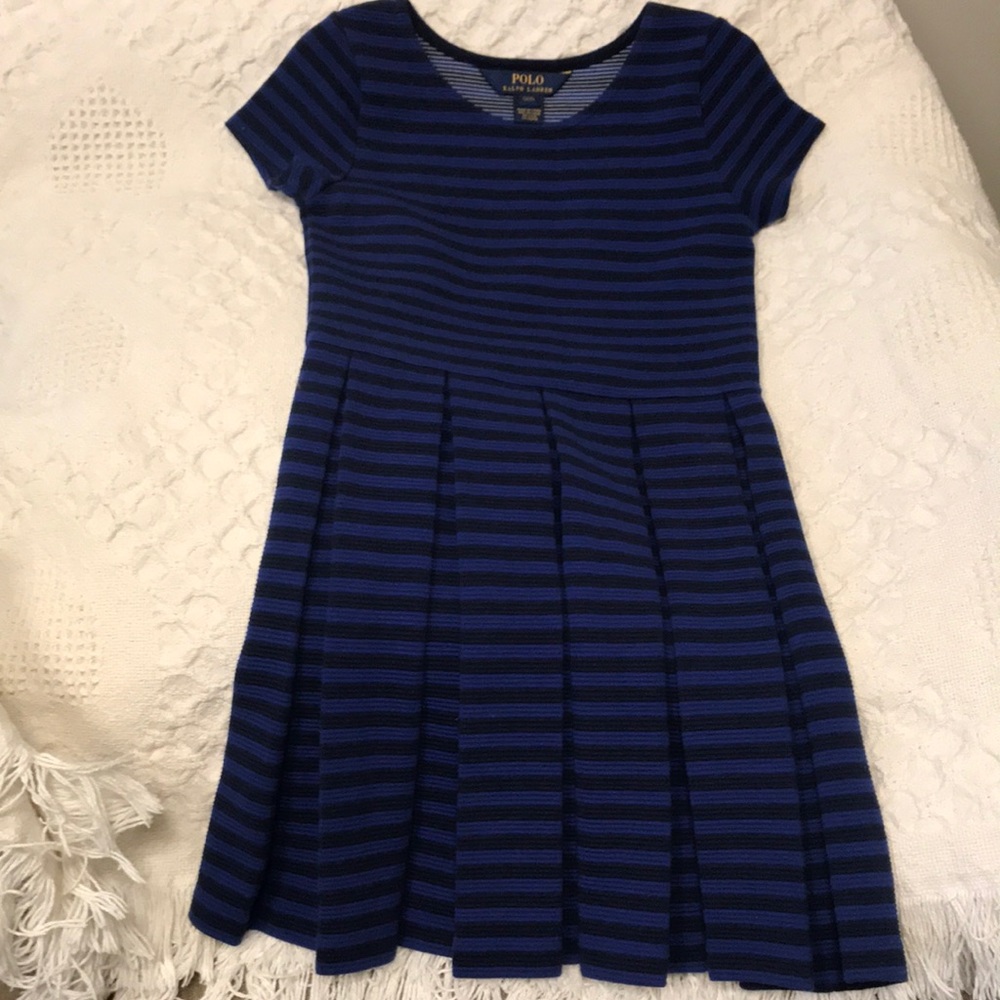 POLO-Ralph Lauren Pleated Dress